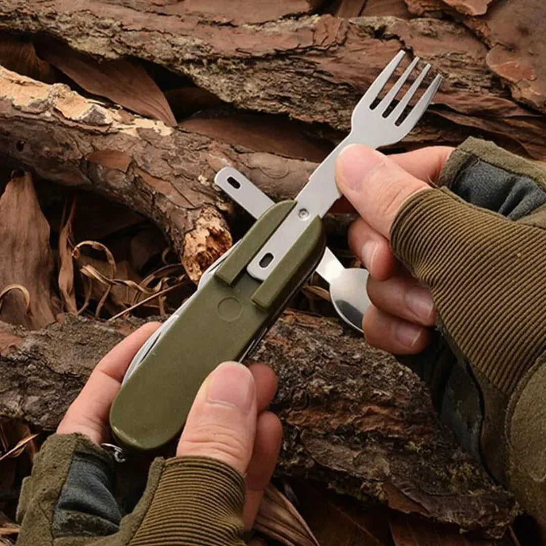 Adventure Gear Foldable Utensil Set