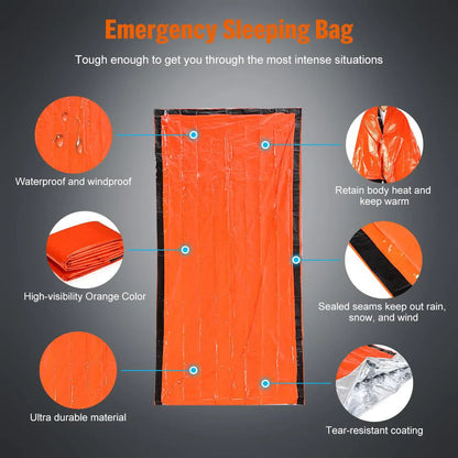 Survivor's Thermal Sleeping Bag Bundle