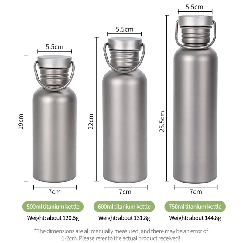 Titanium Adventure Water Bottle