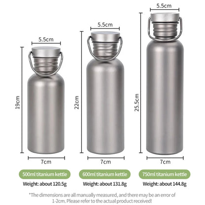 Titanium Adventure Water Bottle