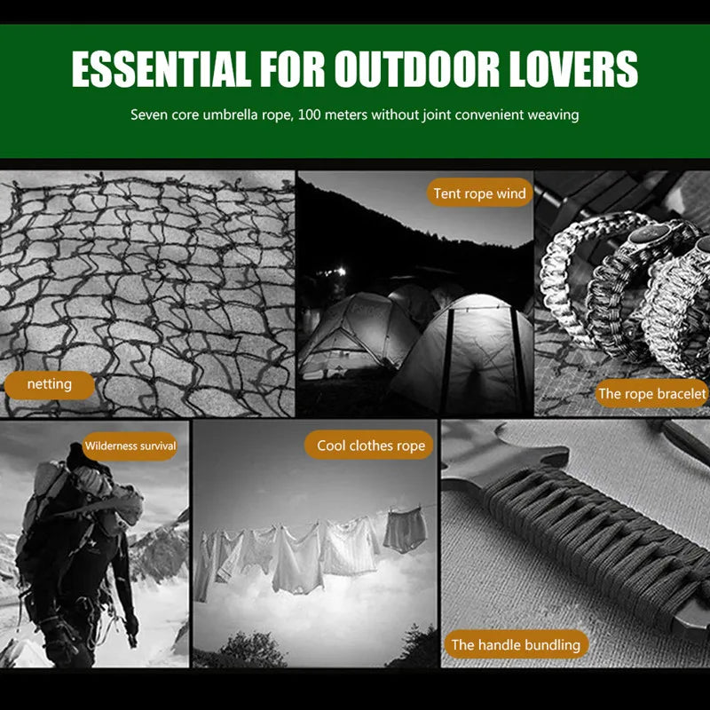 Ultimate Survival Paracord Rope Kit