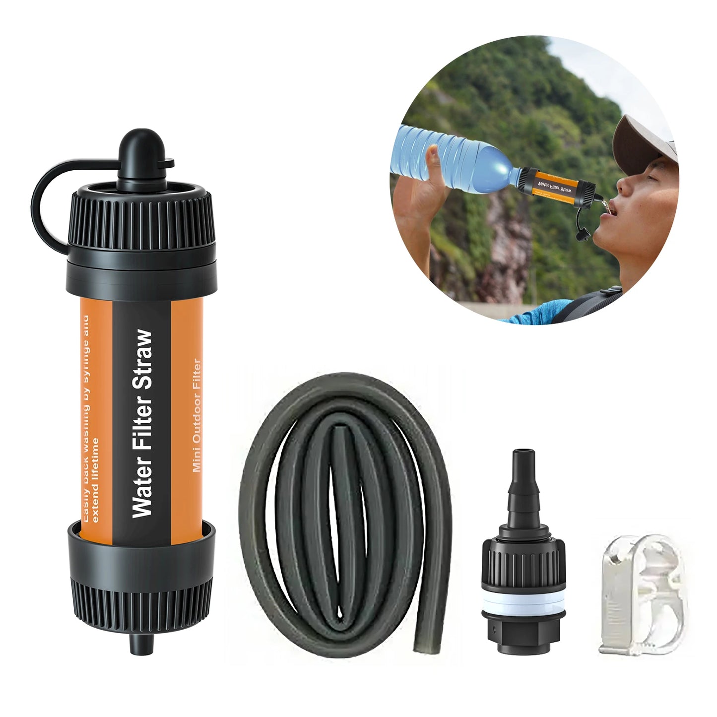 Survival Water Filter Straw