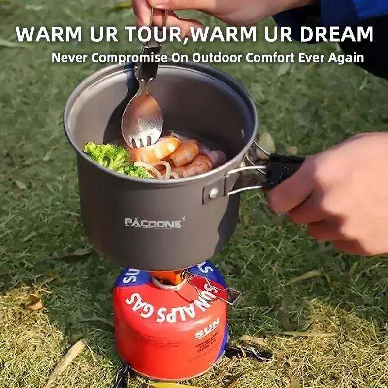 PACOONE Outdoor Cooking Kit