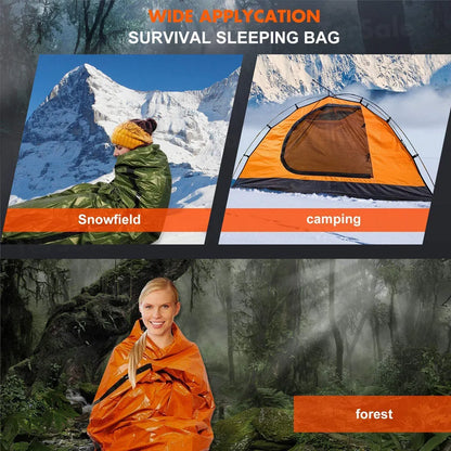 Survivor's Thermal Sleeping Bag Bundle