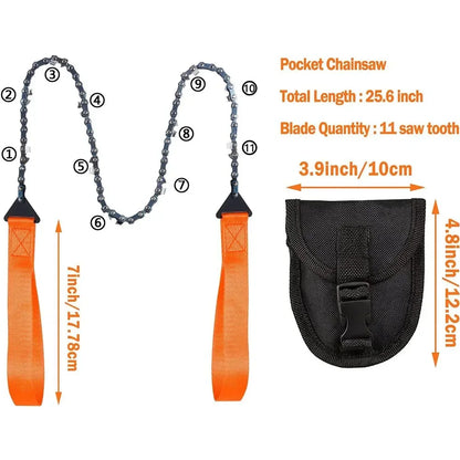 Survival Saw Pro Pocket Chainsaw