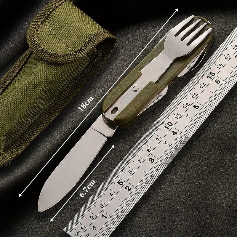 Adventure Gear Foldable Utensil Set